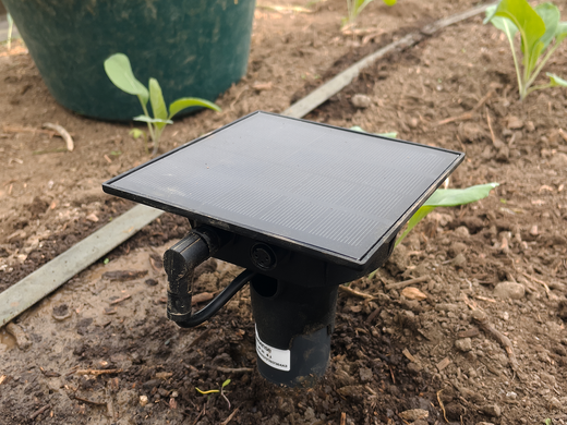 Sonde d'humidité du sol connectée AKS — Kit complet Boîtier 4G + Sonde
